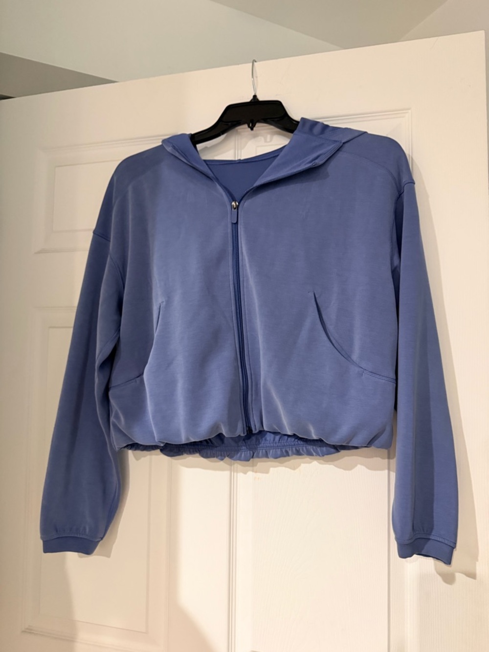 lululemon athletica Light Blue Zip Hoodie